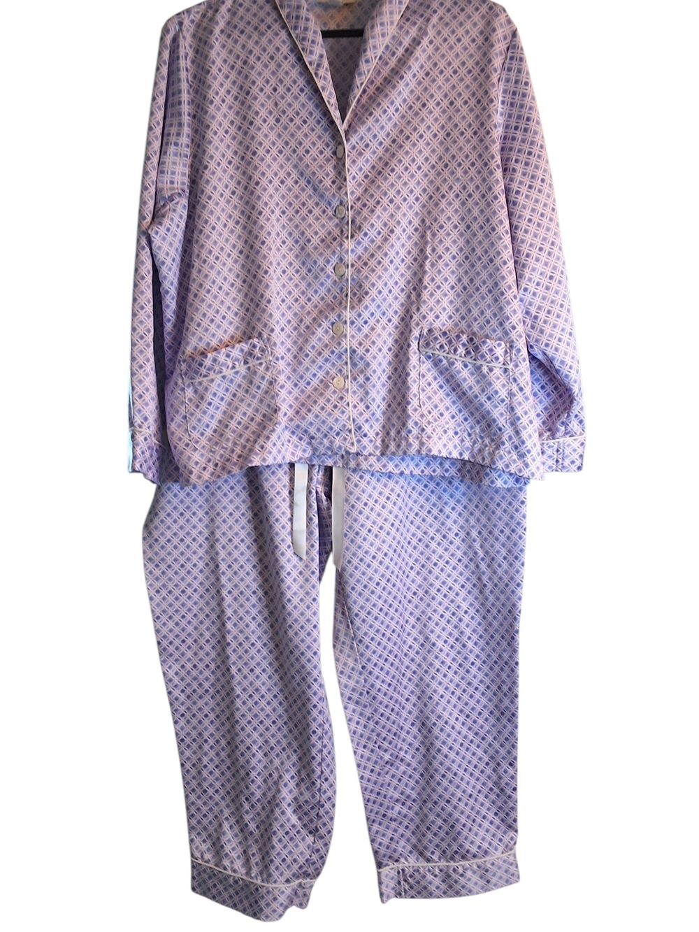 Appleseads Petite XL 2 Piece Pj Set Long Pants And Long Sleeve Top